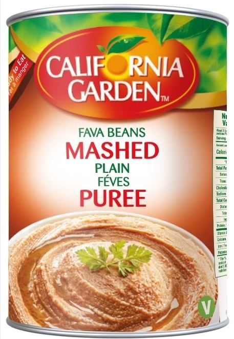 Fava Beans- Mashed Recipe "CALIFORNIA GARDEN" 16 o